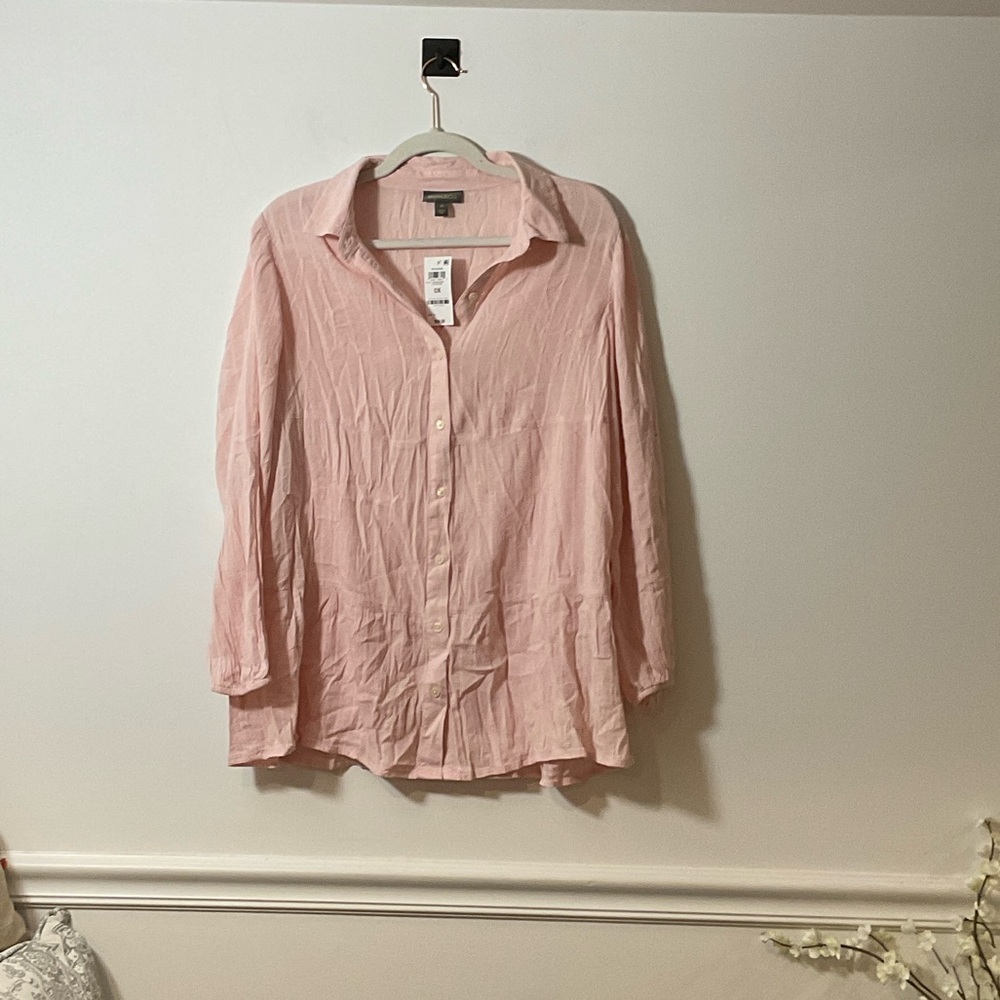 Style & Co. Pink Button Down Shirt